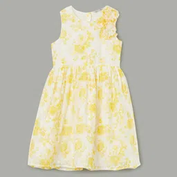 Fame Forever by Lifestyle Girls Floral Printed Fit and Flare Dress-picture-44