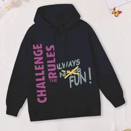 FOREVER FRIDAY Boys Typography Printed Pure Cotton Sweatshirt-image-16