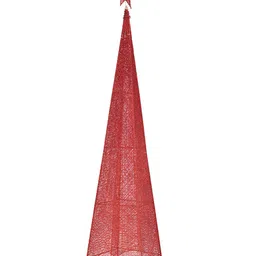 TAYHAA Red Christmas Tree Tower image 2