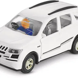 dealbindaas shinsei Mahindra XUV 500 Push & Go Pull Back |Opening Doors|Miniature Scaled Models|- White Colour-picture-11
