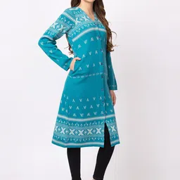 anouk mirage Anouk Women Embroidered Printed Longline Cardigan image 4