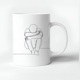 Mr UVD White & Black Printed Ceramic Matte Mug-picture-42