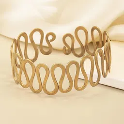 ArtEastri Gold-Plated Cuff Bracelet-picture-36