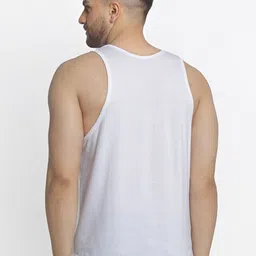 friskers CAVENDERS Pack Of 2 Cotton Anti-Bacterial Basic Vests 10525C-02-14 image 3