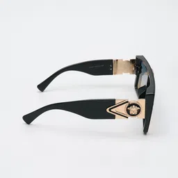 PELLE LUXUR Unisex Rectangle Sunglasses with UV Protected Lens PL25GS308 image 2