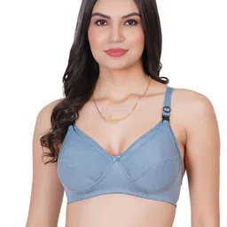 Liigne Women Maternity Pack Of 6 Full Coverage Cotton Bra image 2