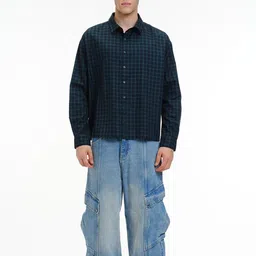 Bonkers Corner Men Checked Casual Shirt image 4