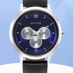 sonata IAF Gents Analog Watch - For Men 1766SL02, NR7140SL03|7140SL03|NR7140SL03 image 1