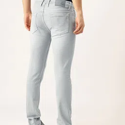 Integriti Men Smart Slim Fit Mid-Rise Light Fade Stretchable Jeans image 4