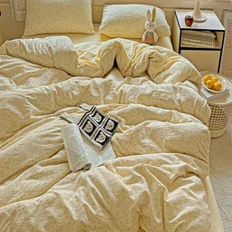 JC HOME Floral 3 Piece Double Queen Regular Bedding Set-picture-19