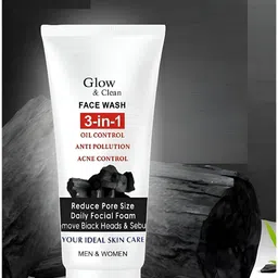 Elecsera Glow & Clean Face Wash With Charcoal & Tea Tree - 100 ml-picture-30