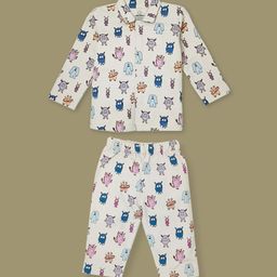 The Boo Boo Club Unisex Kids Printed Night suit-picture-37