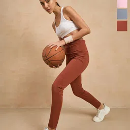 COLOR CAPITAL Women Pack of 4 Skin Fit Antimicrobial Tights-picture-41