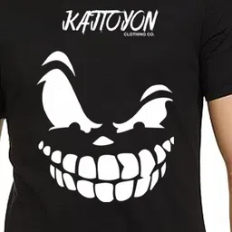 BAESD Men Printed Raw Edge T-shirt image 2