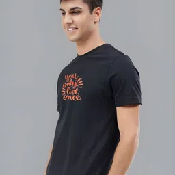 SZN Men Typography Printed Round Neck T-shirt image 5