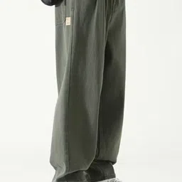 KPOP Men Comfort Loose Fit Trousers-picture-34