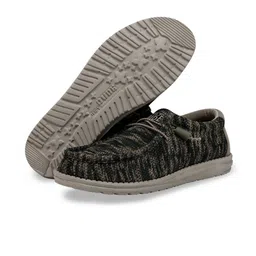 HEYDUDE Men Woven Design Slip-On Sneakers image 4