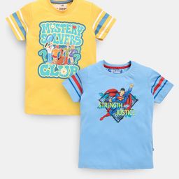 Here&Now X Game Begins Boys Assorted Pack Of 2 Scooby-Doo Printed Pure Cotton T-shirts-picture-15