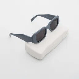 PELLE LUXUR Unisex Square Sunglasses with UV Protected Lens-picture-18