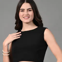 Myshka Crepe Crop Top-picture-15