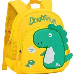toysm 3D Dinosaur Kids Bag Soft Preschool & Kindergarten School Bag Lightweight School Bag image 3