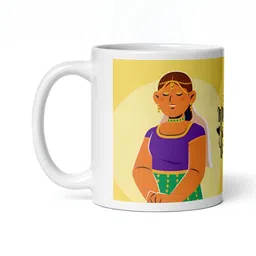 Mr UVD White Graphic Printed Glossy Ceramic Mug-350ml-image-46