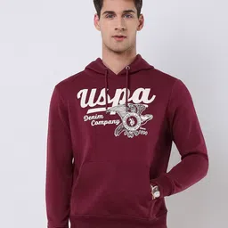 U.S. Polo Assn. Denim Co. Men Printed Hooded Sweatshirt-picture-10