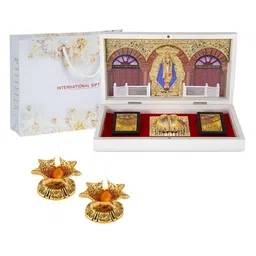 INTERNATIONAL GIFT Gold-Toned Religious Idol Showpiece-image-97