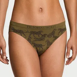 Victoria's Secret Women Animal Printed Seamless Low-Rise Bikini Briefs-image-21