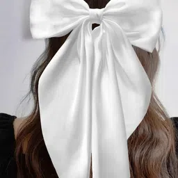 DIVASTRI Women Satin Alligator Hair Bow Clip-image-83