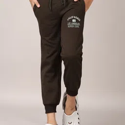 V-Mart Boys Typography Printed Cotton Mid Rise Joggers-picture-14