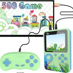 Cubonic G5 Retro Game Console | 3” LCD Screen | Portable Handheld | Long Backup 0.512 GB with 500+ Built-In Games, Like Mario/Contra/Tetris & Much More image 3