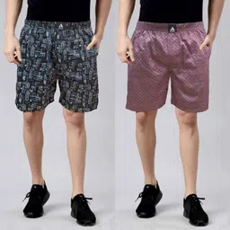 acttiv by novio Pack of 2 Printed Men Boxer-picture-22