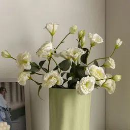 ArteCasa Green Textured Paper-Bag Flower Vase-image-71