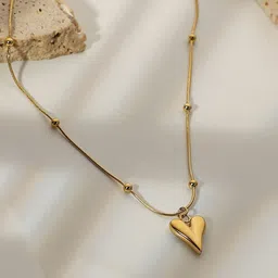 Designs & You Brass Gold-Plated Necklace-picture-38