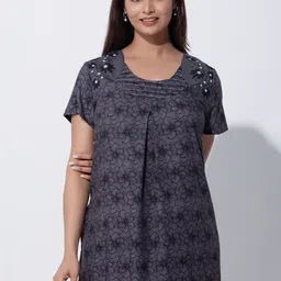 Maybell Printed Maxi Nightdress image 5