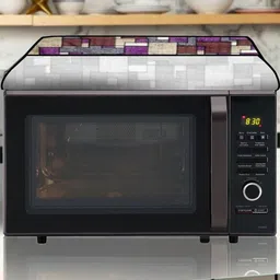 the furnishing tree PVC Waterproof Microwave Oven Cover Compatible for LG 28 L Convection MC2846BCT image 3