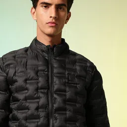 HRX by Hrithik Roshan Mock Collar Lifestyle Puffer Jacket image 4