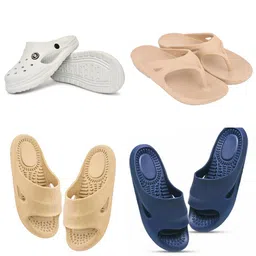 Feel alive Set Of 4 Ultra-Comfortable Lightweight Thong Flip-Flops-picture-28