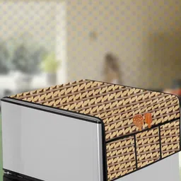 The Furnishing Tree Beige PVC Air Conditioner Cover-picture-15