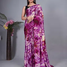 KALINI Tie and Dye Pure Chiffon Ready to Wear Saree-picture-10