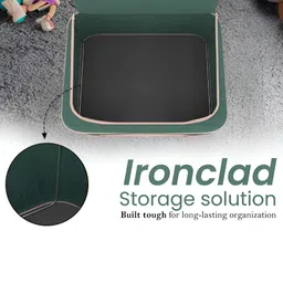 Aura Green Set of 2 Reusable Drawer Organiser Organisers image 3