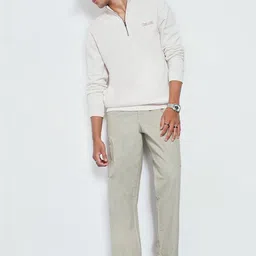 7 Alt by Pantaloons Men Printed Loose Fit Trousers image 4