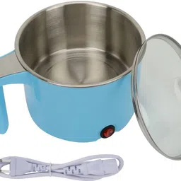 modexaglobal Portable Electric Mini Cooker Milk Egg Boiler Rice Cooking Soup Rice Cooker, Travel Cooker image 4