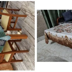 kashhtu Polyester 6 Seater Floral Table Cover-picture-33