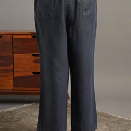 JAYPORE Women Straight Fit Trousers image 2