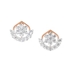 Sparkles Lab Grown Diamond 0.98 Carat Round Stud Earrings for Women-picture-18