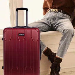 Killer Set Of 2 Textured Hard-Sided Trolley Bag-picture-35