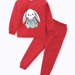 BLUSHES Unisex Kids Printed T-shirt with Pyjamas-picture-8
