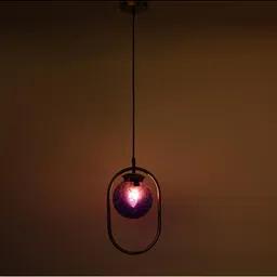 1ST TIME Blue & Gold-Toned Ceiling Lamp-picture-30